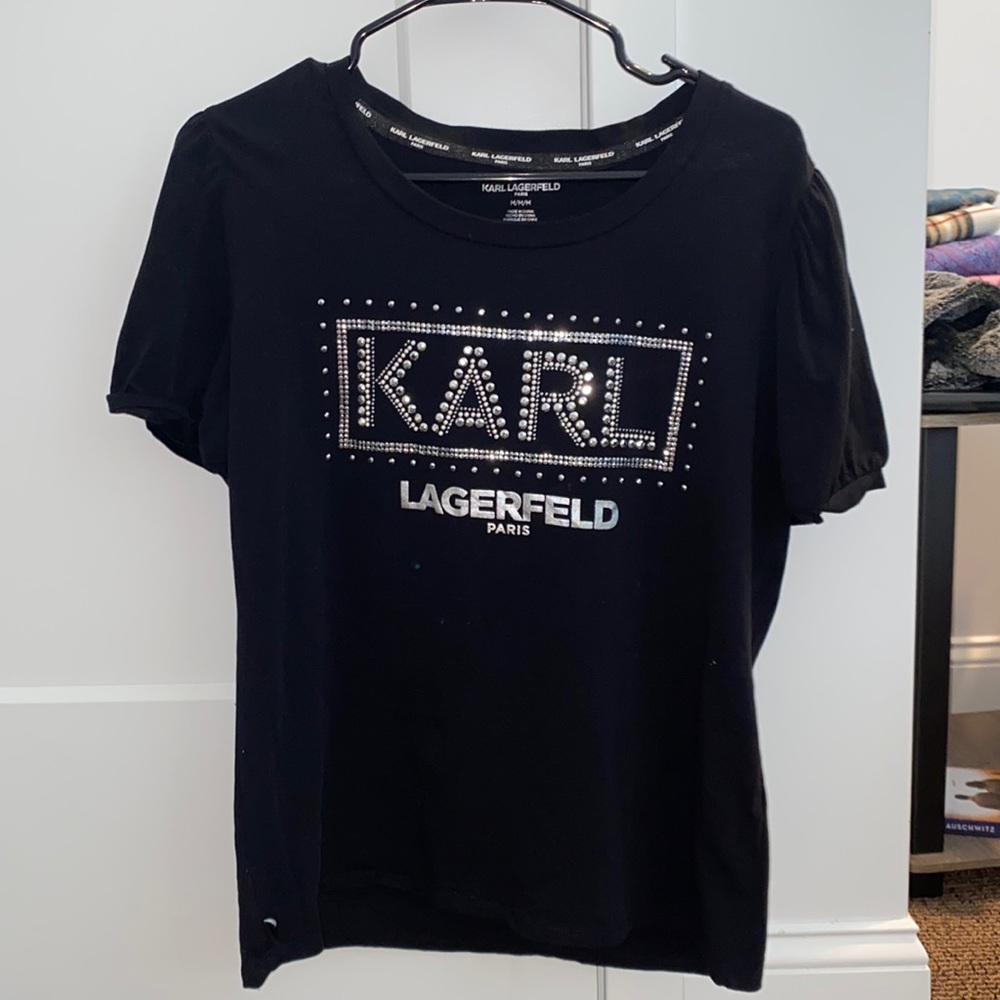 Karl Lagerfeld black shirt